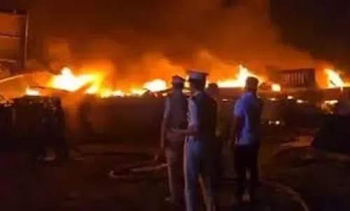 MP News: जेपी मार्केट में भीषण आग,मची अफरा-तफरी