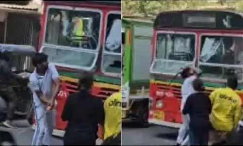 नाबालिग ने भांडुप में तलवार से बेस्ट बस, ऑटोरिक्शा और पानी के टैंकर को नुकसान पहुंचाया