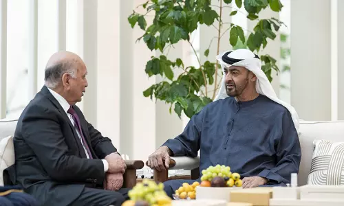 UAE के राष्ट्रपति ने इराकी विदेश मंत्री से मुलाकात की UAE के राष्ट्रपति ने इराकी विदेश मंत्री से मुलाकात की