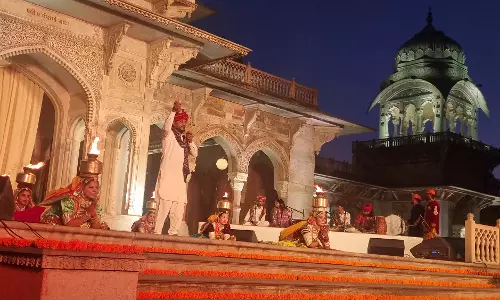 Jaipur: कल्चरल डायरीज’ कार्यक्रम में लोकनृत्यों ने मोहा मन