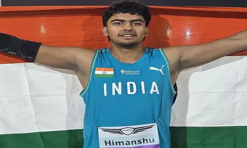 Haryana: हिमांशु ने भारत को दिलाया पहला स्वर्ण पदक, 67.57 मीटर भाला फेंका Haryana: हिमांशु ने भारत को दिलाया पहला स्वर्ण पदक, 67.57 मीटर भाला फेंका