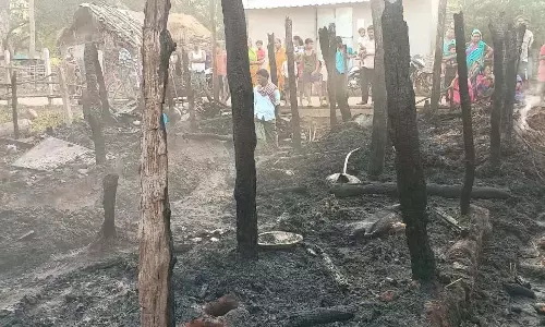 Odisha : अंगुल में भीषण आग लगने से लाखों की संपत्ति नष्ट, 10 बकरियां जिंदा जलीं