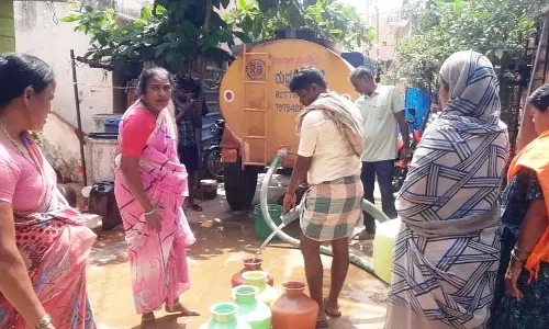 Karnataka : संदूर में पानी की समस्या गंभीर Karnataka : संदूर में पानी की समस्या गंभीर