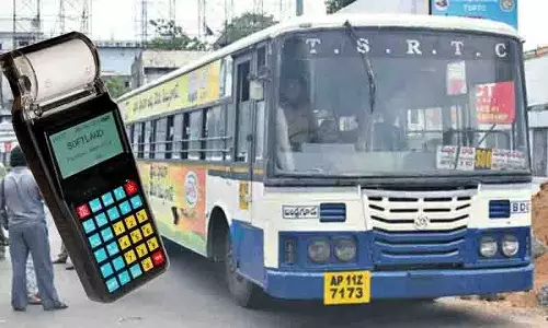 टिकट जारी करने वाली मशीन में खराबी, मंचेरियल में TGRTC की सेवाएं रोकी गईं
