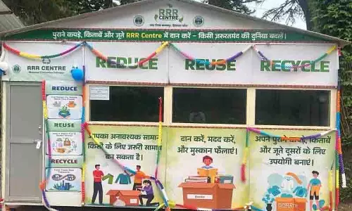 Palampur ने नए कटौती, पुन: उपयोग, रीसाइकिल केंद्र के साथ स्थिरता की ओर कदम बढ़ाया