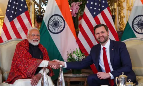 मोदी-वेंस की मुलाकात सोमवार को, वेंस करेंगे अक्षरधाम मंदिर का दौरा
