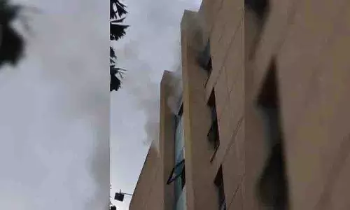 हैदराबाद में NIMS के आपातकालीन विंग में लगी आग
