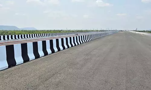 Vijayawada : प्रधानमंत्री के दौरे के दिन पश्चिमी बाईपास पर यातायात