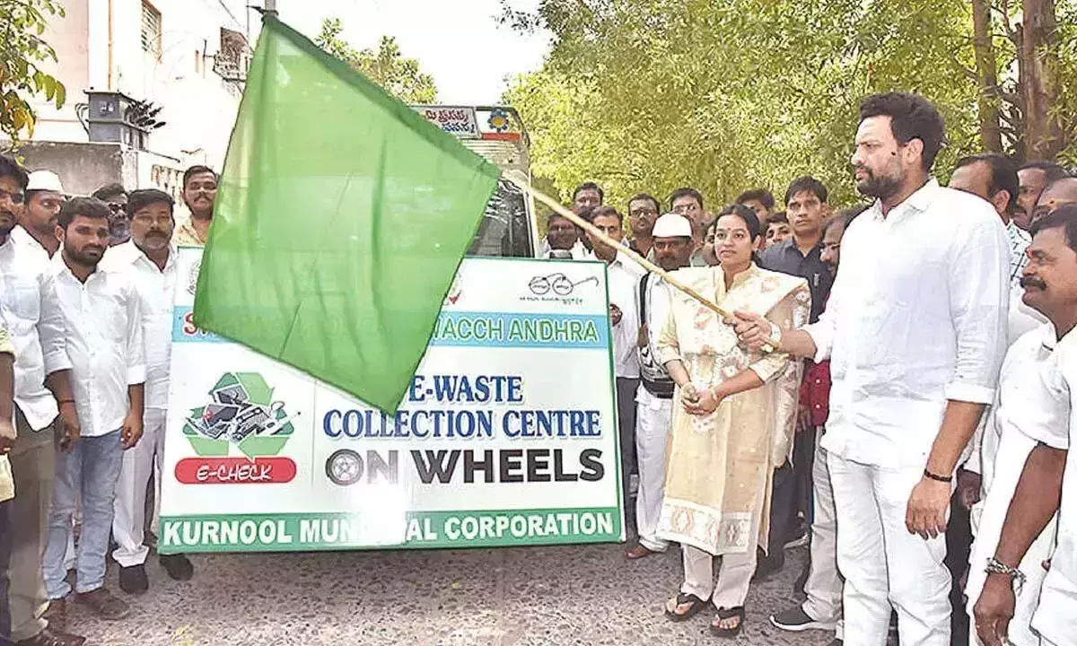 ई-कचरे का पुनर्चक्रण टिकाऊ जीवन के लिए आवश्यक: मंत्री भरत ई-कचरे का पुनर्चक्रण टिकाऊ जीवन के लिए आवश्यक: मंत्री भरत