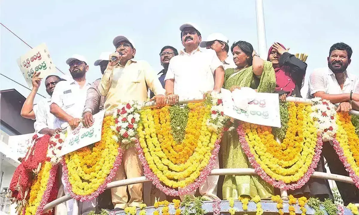 YSRCP ने राज्य में 85 लाख टन कचरा छोड़ा: पोंगुरु