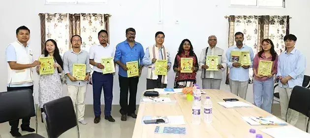 विकास मंत्रालय के अवर सचिव ने भाषा विकास पर एनईसी समर्थित परियोजना का निरीक्षण किया