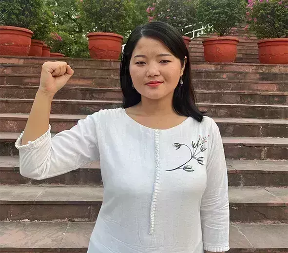यारी नयाम: जेएनयू छात्र चुनावों में हाशिये पर पड़े लोगों के लिए एक आवाज़