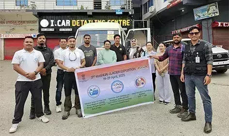 Arunachal: वैज्ञानिक अभियान दल को हरी झंडी दिखाकर रवाना किया गया