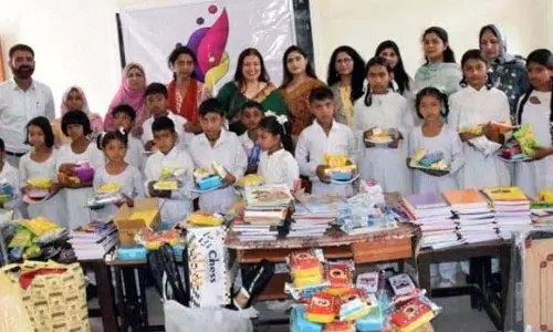 IASOWA ने चन्नी स्कूल में अपने दान अभियान के साथ ग्रीन मिशन को भी शामिल किया