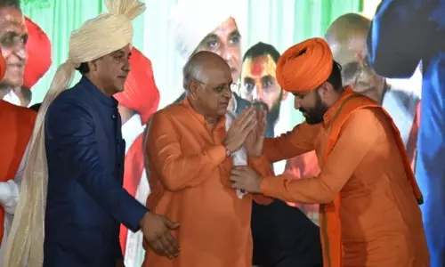 CM भूपेन्द्र पटेल अहमदाबाद में रबारी समुदाय के सामूहिक विवाह में हुए शामिल