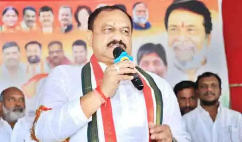 आंध्र प्रदेश के किसानों ने तेलंगाना के किसानों को खेती करना सिखाया: TPCC अध्यक्ष आंध्र प्रदेश के किसानों ने तेलंगाना के किसानों को खेती करना सिखाया: TPCC अध्यक्ष