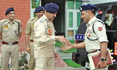 DGP ने दक्षिण कश्मीर रेंज में परिचालन तैयारियों की समीक्षा की