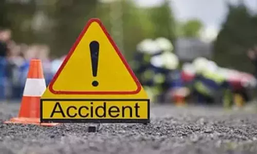 पट्टन सड़क हादसे में बाइक सवार की मौत