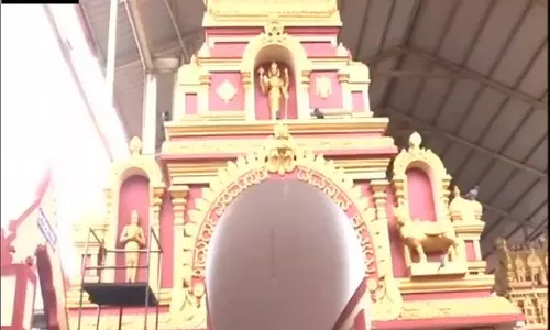 Dakshina Kannada में श्री दुर्गा परमेश्वरी मंदिर उत्सव के समापन पर थूटेधारा मनाया गया Dakshina Kannada में श्री दुर्गा परमेश्वरी मंदिर उत्सव के समापन पर थूटेधारा मनाया गया