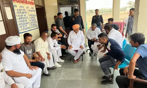 Haryana :  कृषि मंत्री ने आग प्रभावित खेतों का दौरा किया