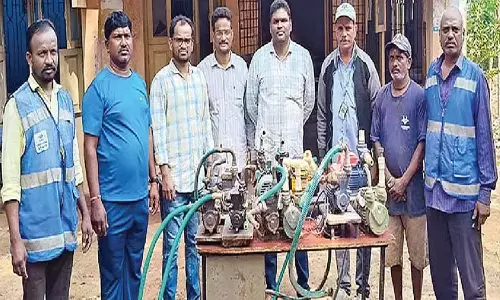 Water Board  ने 32 मोटरें जब्त की