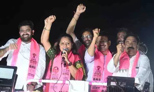 Kavitha ने आपदाओं से निपटने में विफल रहने के लिए कांग्रेस सरकार की आलोचना की