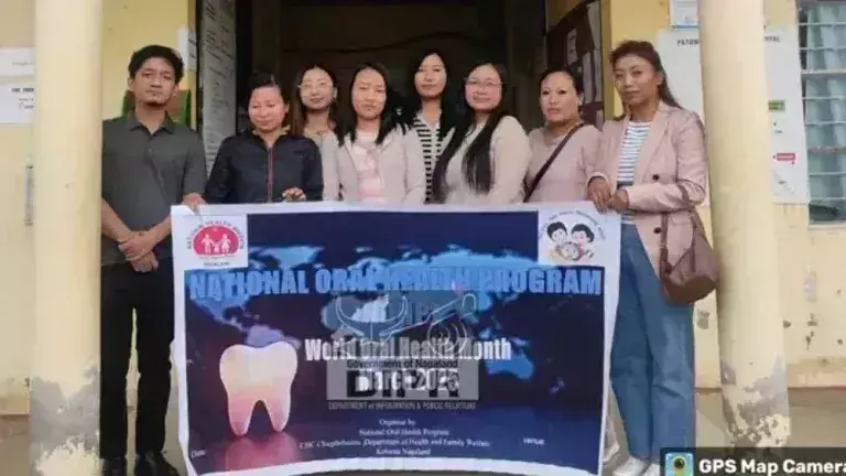 CHC चीफोबोज़ू ने विश्व मौखिक स्वास्थ्य माह मनाया