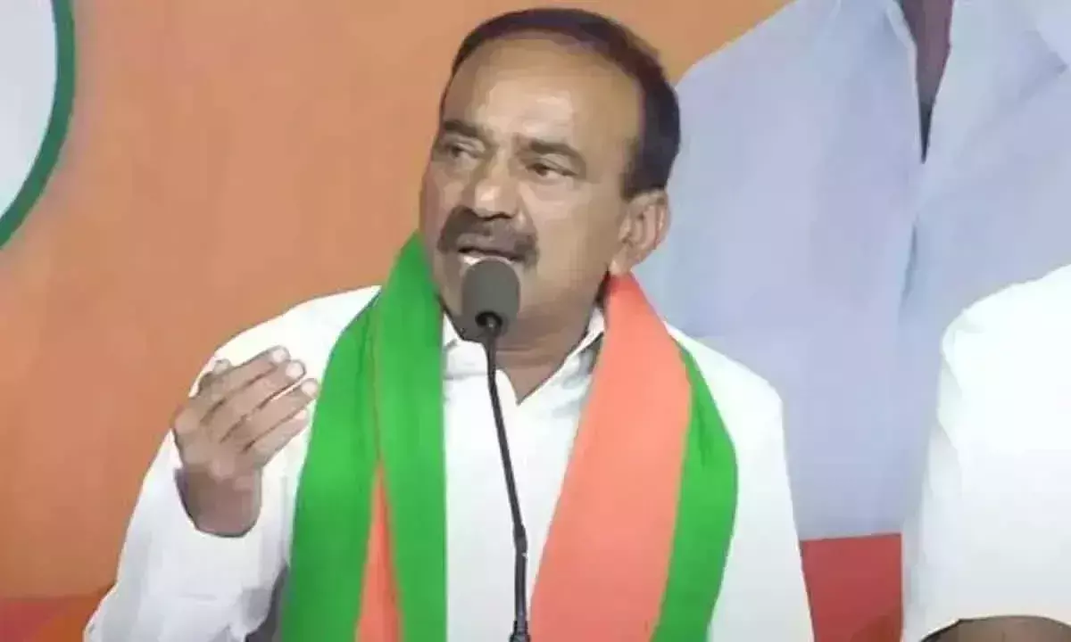 BJP MP इटेला ने केटीआर को BRS शासन के एक दशक पर बहस करने की चुनौती दी