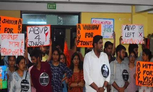 ABVP ने पारदर्शिता उल्लंघन की चिंताओं को लेकर जेएनयू चुनाव समिति को कानूनी नोटिस भेजा