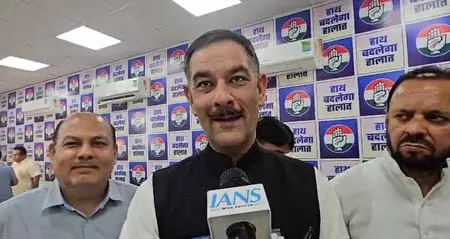 भाजपा के लोग डरे हुए हैं : भंवर जितेंद्र सिंह भाजपा के लोग डरे हुए हैं : भंवर जितेंद्र सिंह