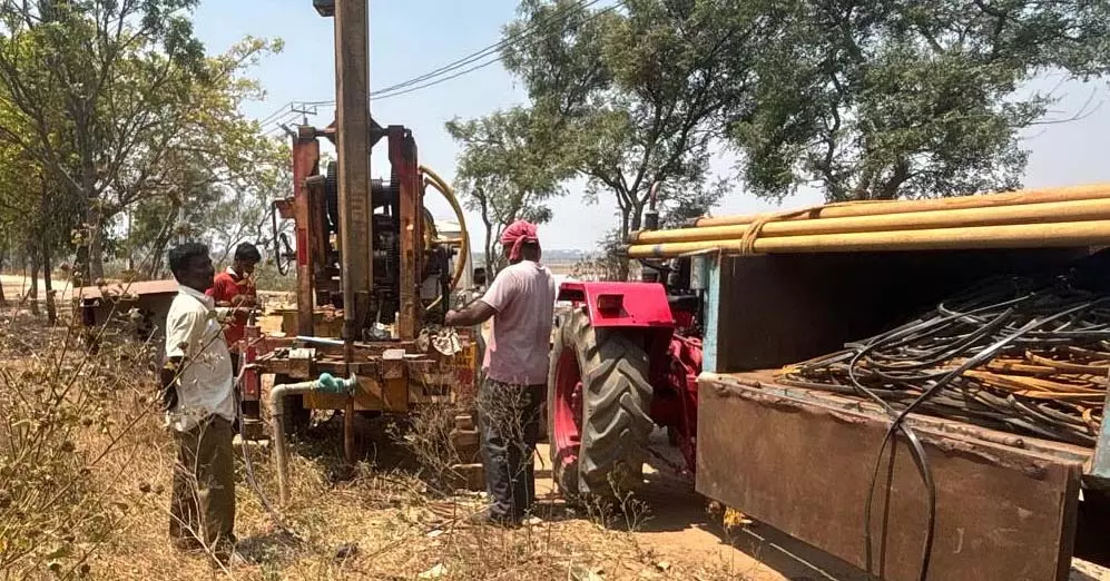 होसकोटे के 43 गांवों में पानी की समस्या होसकोटे के 43 गांवों में पानी की समस्या