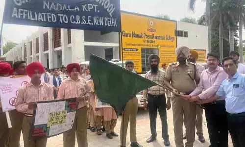 Jalandhar: नशे के खिलाफ रैली निकाली गई Jalandhar: नशे के खिलाफ रैली निकाली गई