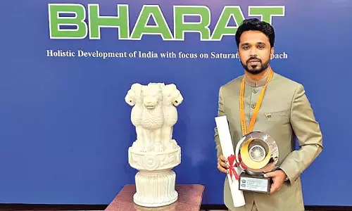 Andhra : गुरुकुल के सचिव प्रसन्ना वेंकटेश को प्रधानमंत्री पुरस्कार Andhra : गुरुकुल के सचिव प्रसन्ना वेंकटेश को प्रधानमंत्री पुरस्कार