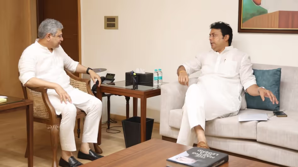 Tripura के सांसद ने केंद्र से रेलवे उन्नयन को प्राथमिकता देने का आग्रह किया