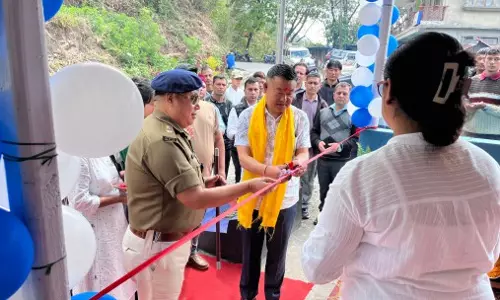 Sikkim : ग्यालशिंग पुलिस ने सोम में नई पिकेट पोस्ट का उद्घाटन किया