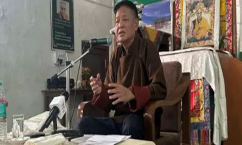 सिक्योंग पेनपा त्सेरिंग ने Kamrao settlement का किया दौरा सिक्योंग पेनपा त्सेरिंग ने Kamrao settlement का किया दौरा