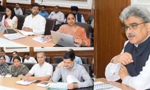 मुख्य सचिव ने J&K में प्रमुख शहरी विकास योजनाओं की समीक्षा की मुख्य सचिव ने J&K में प्रमुख शहरी विकास योजनाओं की समीक्षा की