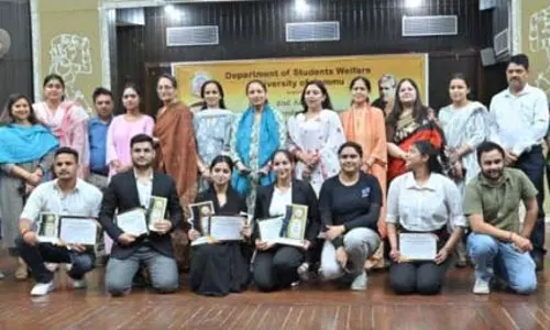 JU ने प्रोफेसर शैलेन्द्र सिंह जम्वाल स्मृति वाद-विवाद प्रतियोगिता का आयोजन किया