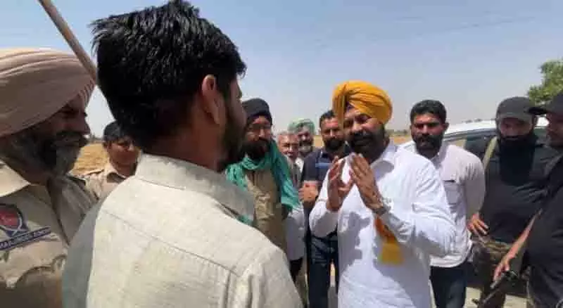 किसानों के गुस्से के कारण चुनाव में नुकसान उठाना पड़ेगा: AAP MLA किसानों के गुस्से के कारण चुनाव में नुकसान उठाना पड़ेगा: AAP MLA