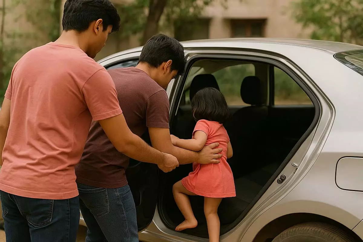 ग्वालियर में कैंडी के बहाने मकान मालिक के बेटे और दोस्त ने कार में 3 साल की बच्ची से बलात्कार किया ग्वालियर में कैंडी के बहाने मकान मालिक के बेटे और दोस्त ने कार में 3 साल की बच्ची से बलात्कार किया