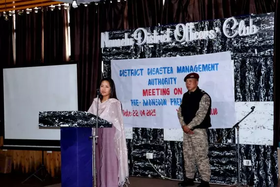Sikkim : नामची जिले के लिए मानसून पूर्व तैयारी बैठक Sikkim : नामची जिले के लिए मानसून पूर्व तैयारी बैठक