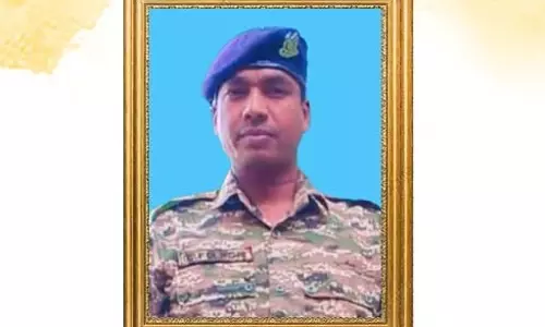 CRPF कांस्टेबल शहीद, 9 अप्रैल को बीजापुर IED ब्लास्ट में हुए थे घायल CRPF कांस्टेबल शहीद, 9 अप्रैल को बीजापुर IED ब्लास्ट में हुए थे घायल