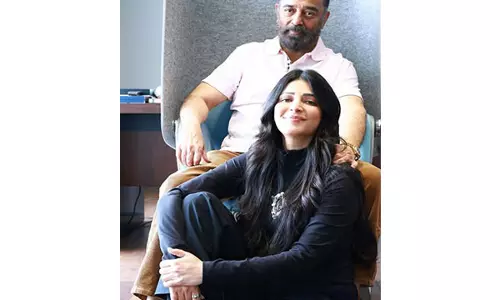 Shruti Haasan ने अप्पा कमल हासन को सलाम किया