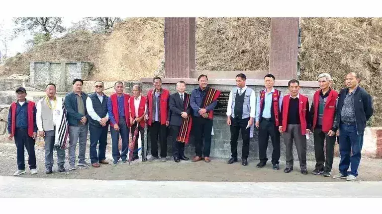 Nagaland : चेडेमा जुड़वां गांव के द्वार का उद्घाटन Nagaland : चेडेमा जुड़वां गांव के द्वार का उद्घाटन