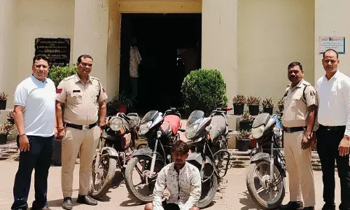 चोर 4 बाइक के साथ गिरफ्तार, गिरोह पर पहले कार्रवाई कर चुकी है पुलिस