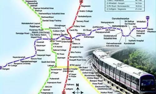 Namma मेट्रो रेड लाइन के लिए हेब्बल-सरजापुर के बीच 28 स्टेशन