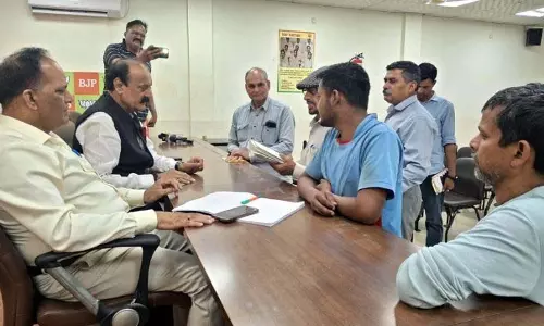 स्लाथिया-घारू ने BJP मुख्यालय में लगाया जनता दरबार
