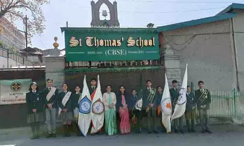 Shimla स्कूल में नई छात्र परिषद का चुनाव Shimla स्कूल में नई छात्र परिषद का चुनाव