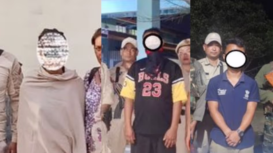 Manipur पुलिस ने अलग-अलग अभियानों में उग्रवादी समूह के तीन सदस्यों को गिरफ्तार Manipur पुलिस ने अलग-अलग अभियानों में उग्रवादी समूह के तीन सदस्यों को गिरफ्तार