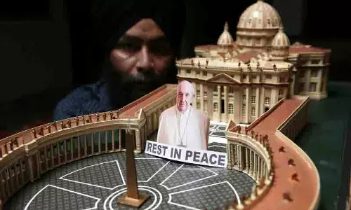 Amritsar में ईसाइयों ने पोप के निधन पर शोक जताया